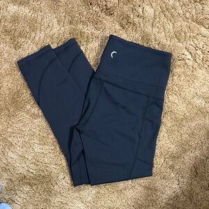 ZYIA Midnight Black Womens Leggings